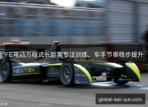 FE电动方程式长距离专注训练，车手节奏稳步提升